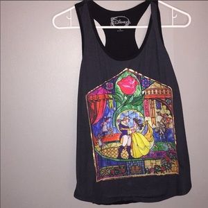 Beauty and the beast Disney tank